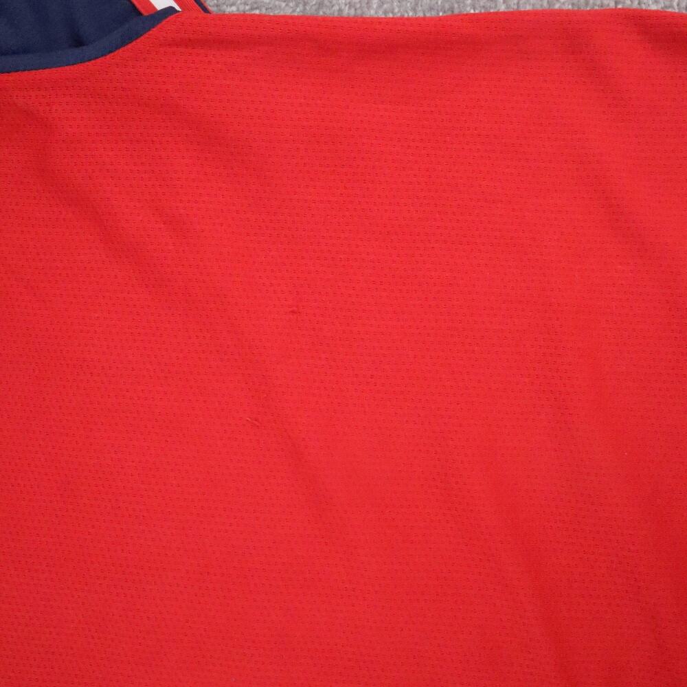 VTG Starter Atlanta Braves Baseball 2XL Red Short Sleeve Button Jersey Shirt - Picture 13 of 13